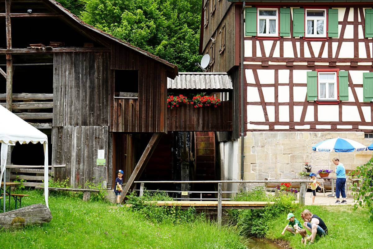 Die Heinlesmuehle auf dem Muehlenwanderweg