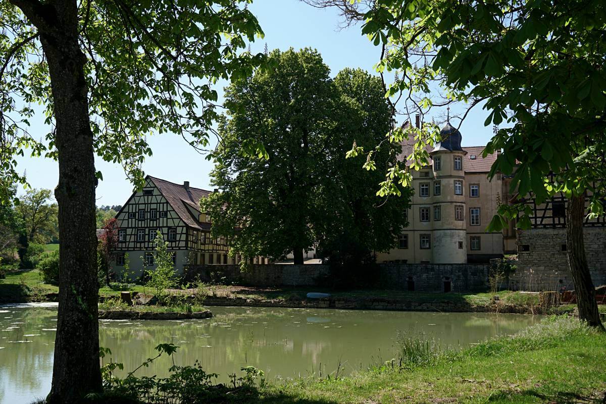 Schlosspark Messbach Hohenlohe