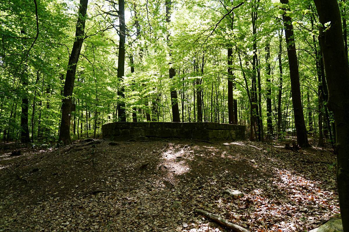 Sechseckturm des Limes in Pfedelbach Gleichen