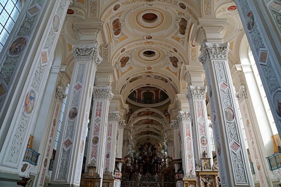 Barocke Kirche Kloster Schoental im Jagsttal 