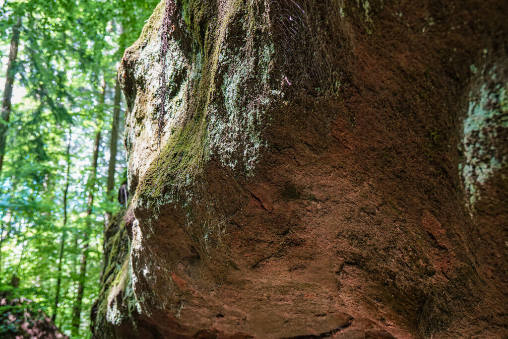 Tobelschlucht Sandstein Felsen