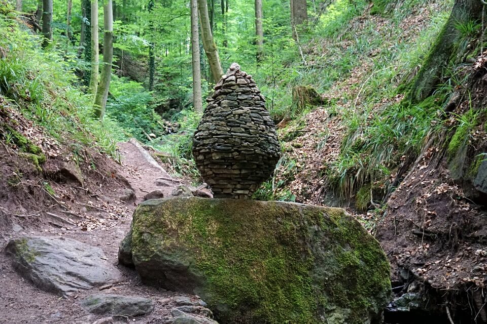 Steinei in der Tobelschlucht