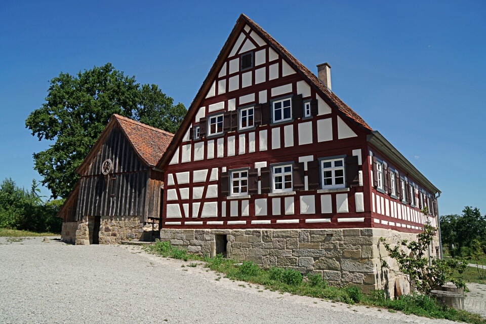 Muehle im Freilandmuseum Wackershofen 