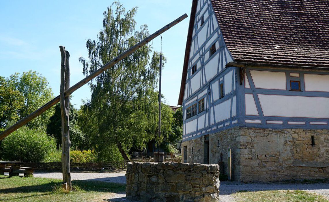 Das Hohenloher Freilandmuseum in Wackershofen ist ein tolles Ausflugsziel in Hohenlohe