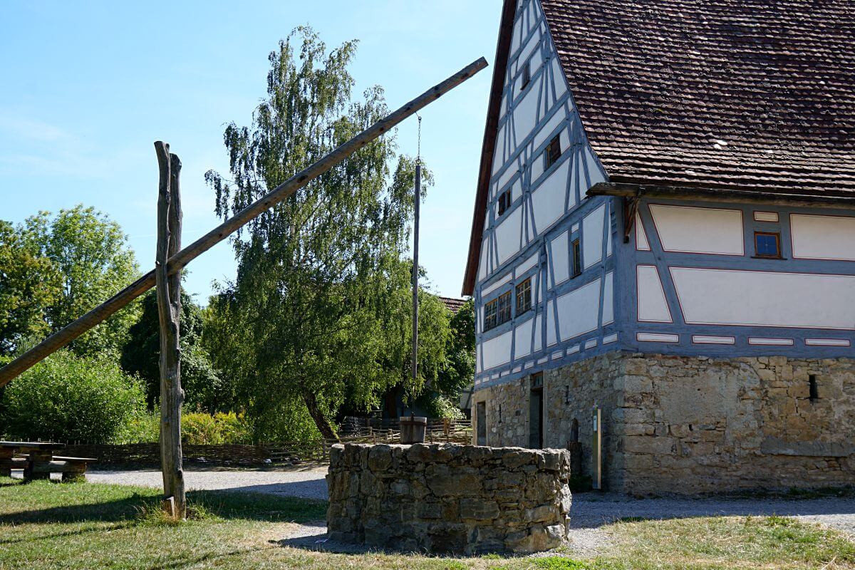 Das Hohenloher Freilandmuseum in Wackershofen ist ein tolles Ausflugsziel in Hohenlohe