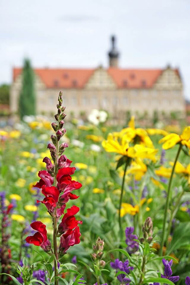 Schlossgarten Weikersheim Hohenlohe