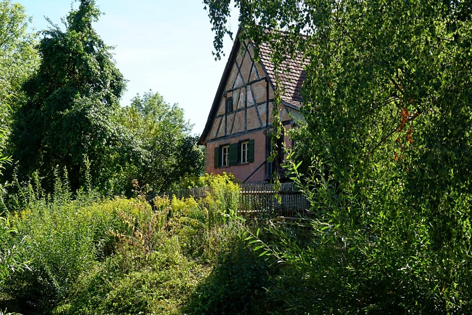 Seldnerhaus im Freilandmuseum Wackershofen