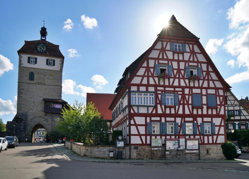 Stadttorturm und Fachwerkhaus Fiebich