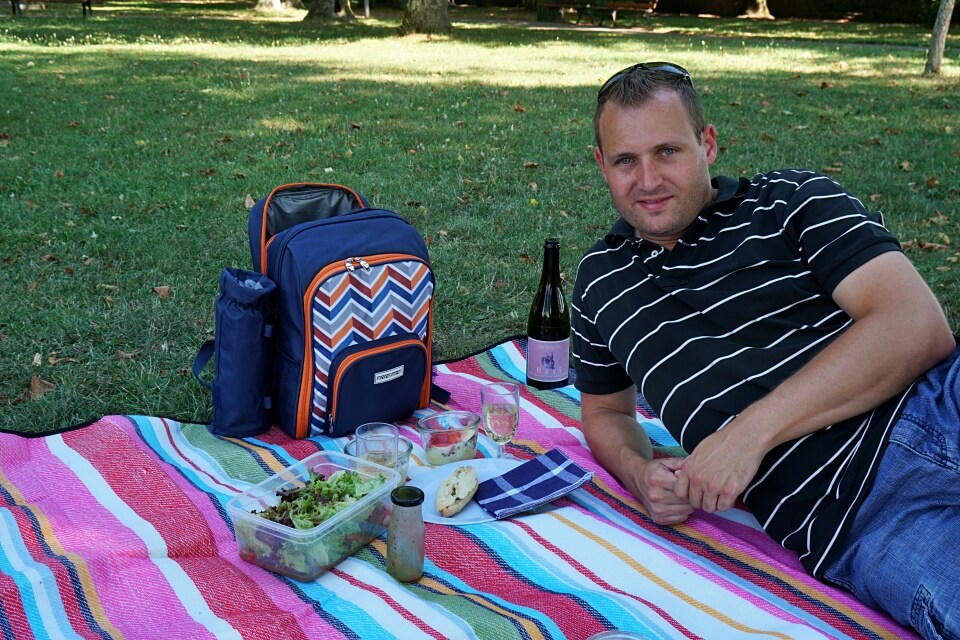 Picknick im Burggarten Rothenburg