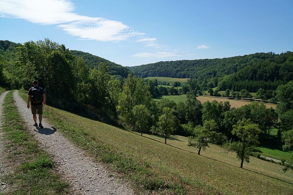 Wandern auf dem Panoramaweg Taubertal