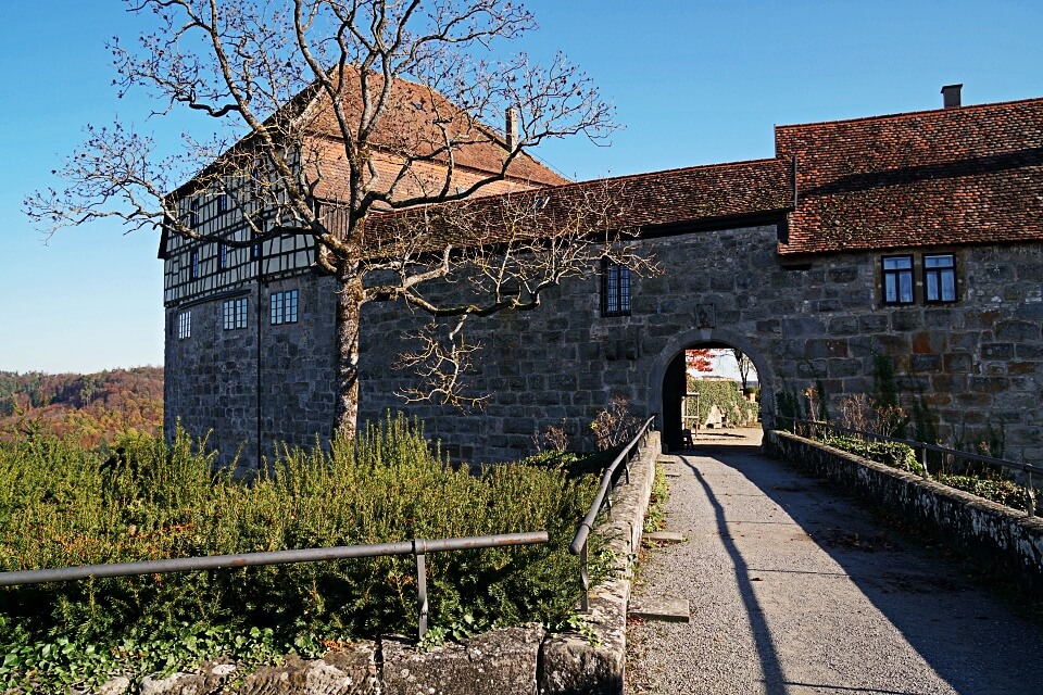 Burg Maienfels in Brettach im Mainhardter Wald