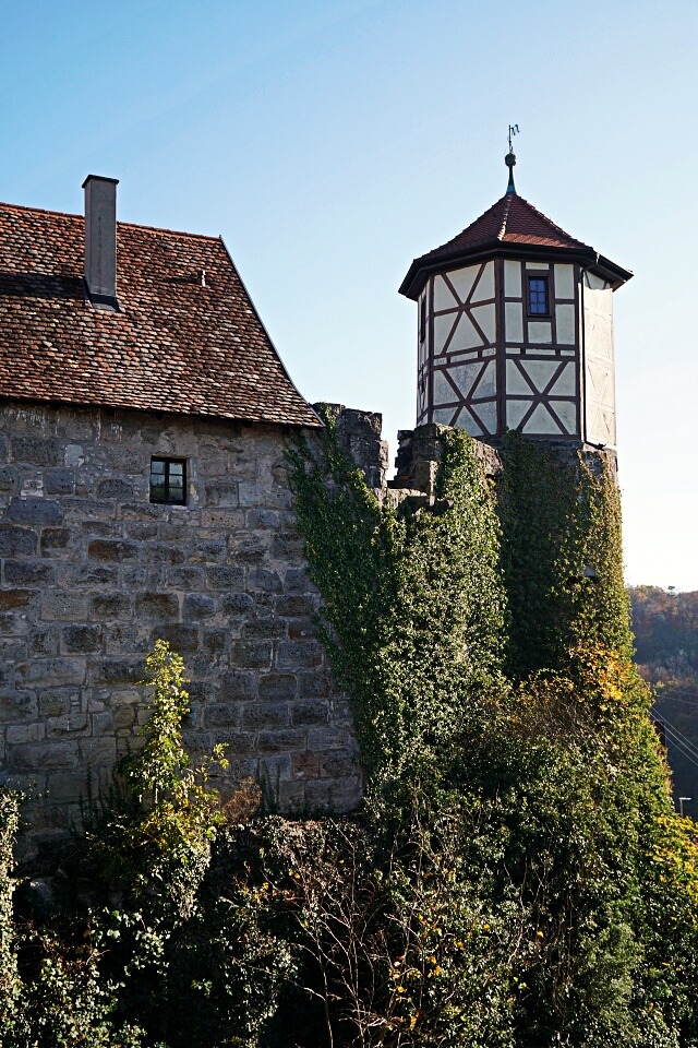 Burg Maienfels in Brettach in Hohenlohe