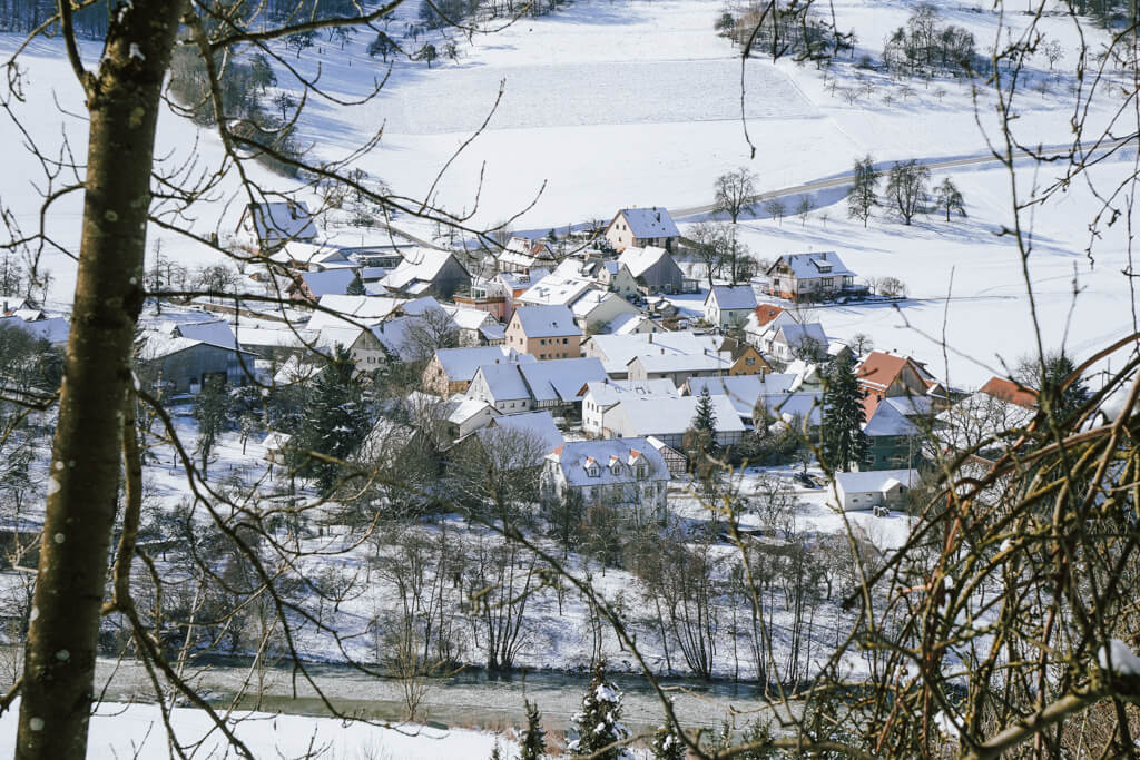 Oberregenbach im Jagsttal in Hohenlohe