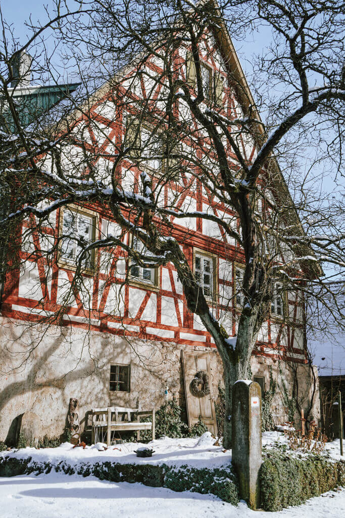 Fachwerkhaus Oberregenbach im Jagsttal