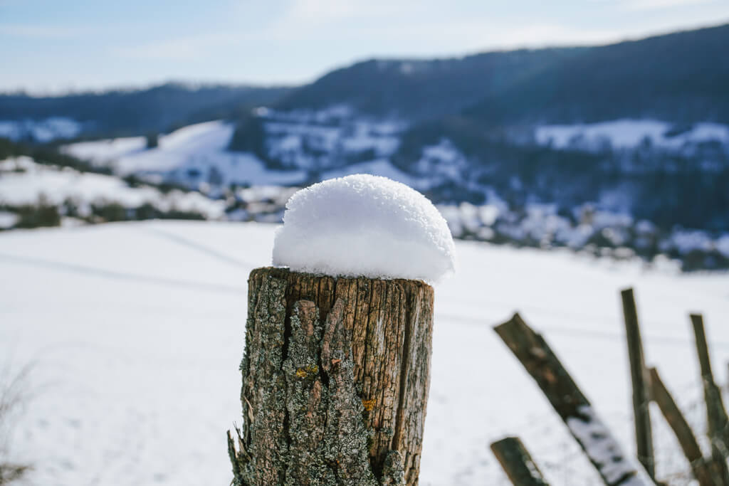 Winterwandern im Jagsttal in Hohenlohe