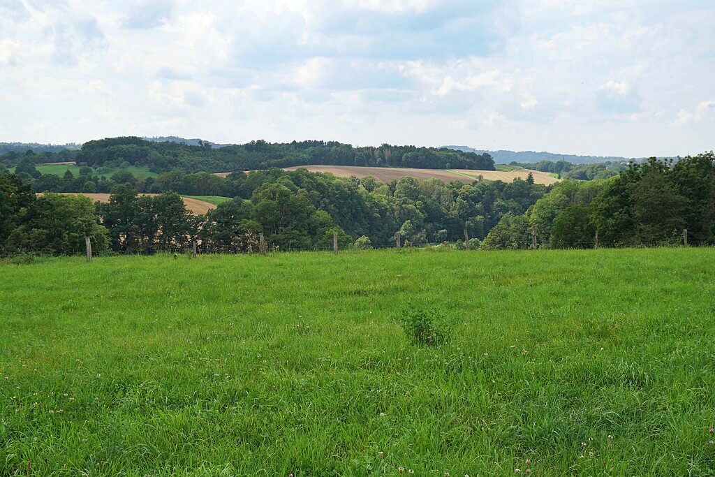 Blick ueber Hohenlohe