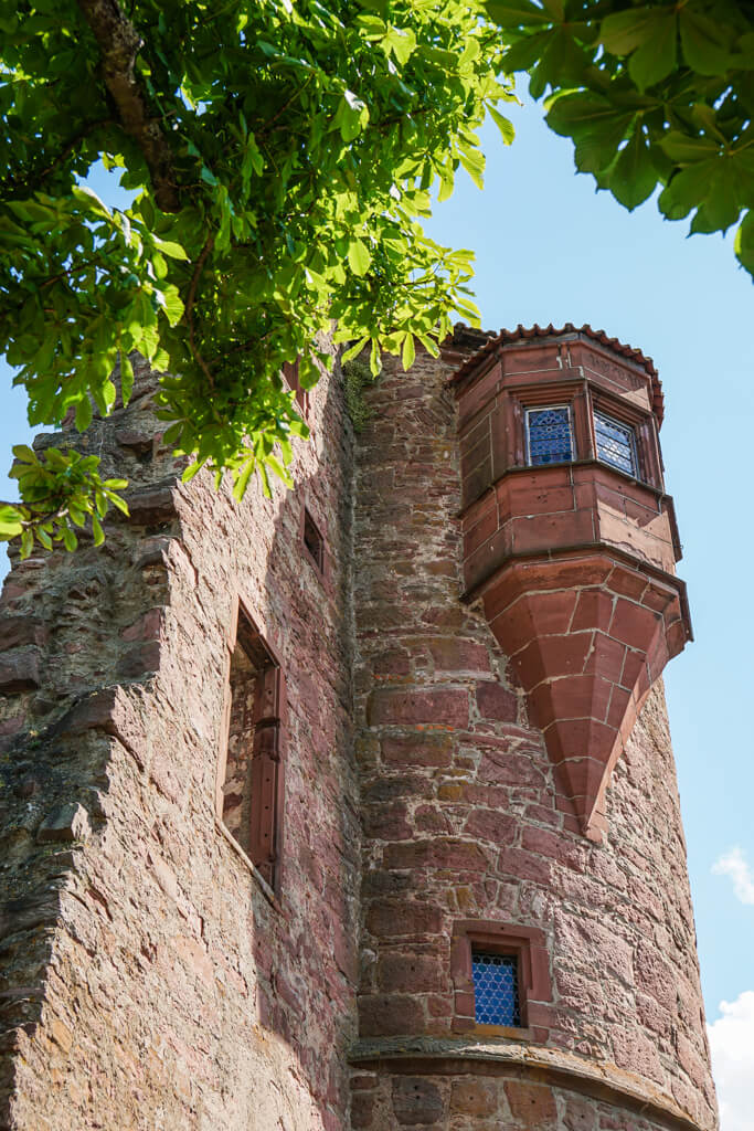 Burg Wertheim ist eines der bekanntesten Ausflugsziele im Taubertal