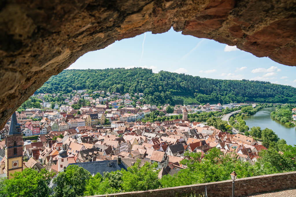 Ausblick von Burg Wertheim