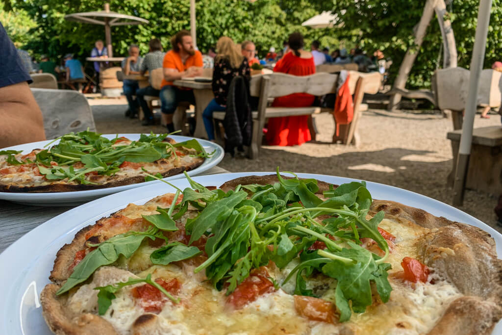 Biergarten Zum Forsthaus Moenchsberg am Fuxi Pfad in Mainhardt