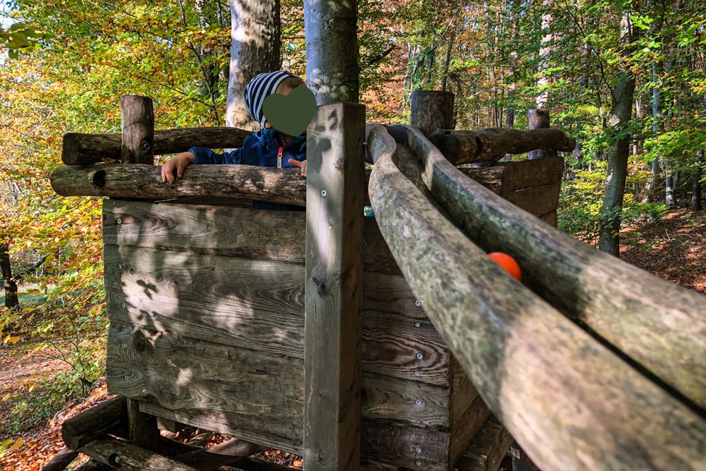 Herzogliche Kugelbahn Kernen Stetten im Remstal mit Hochsitz Murmelbahn