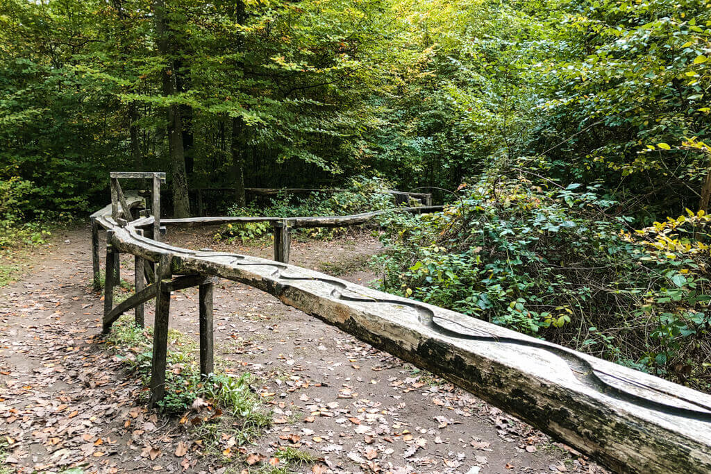 Kugelbahn auf dem Wichtelpfad Heilbronn